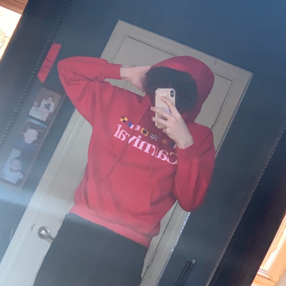 Red Carnival Cruise Line Hoodie (Men’s M)